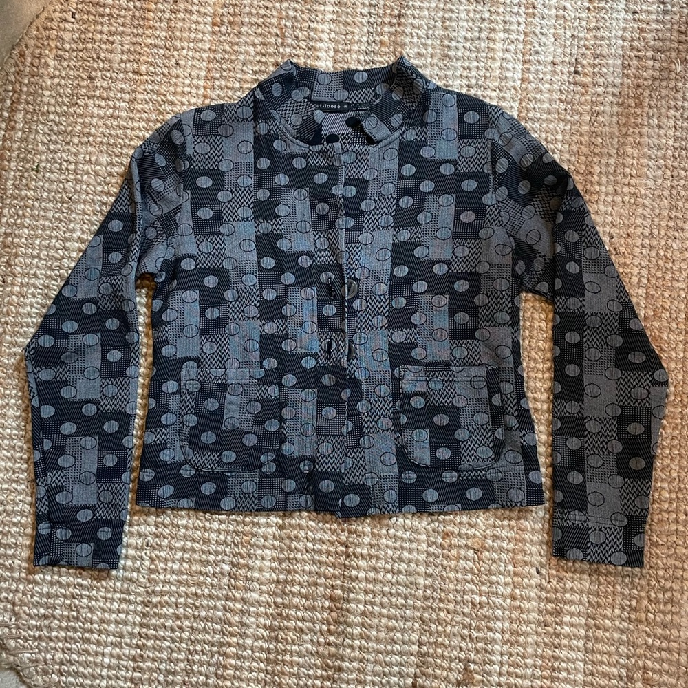 Cut Loose Black and Gray Women's Jacket